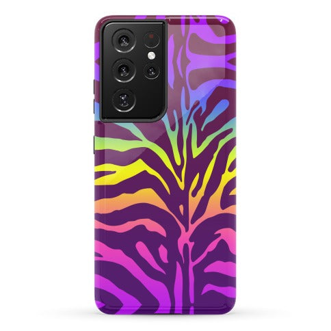 Rainbow Zebra Phone Case